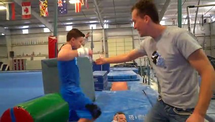 Bryton Vs Ashton Bro Gymnastics Challenge