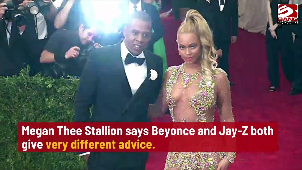 Megan Thee Stallion reveals Beyonce and Jay-Z give totally different types of advice