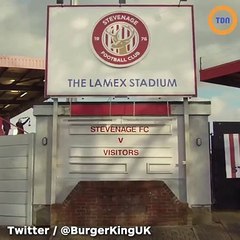 Burger King devient "Burger Queen" sur les maillots de l'équipe de foot féminine  Stevenage FC
