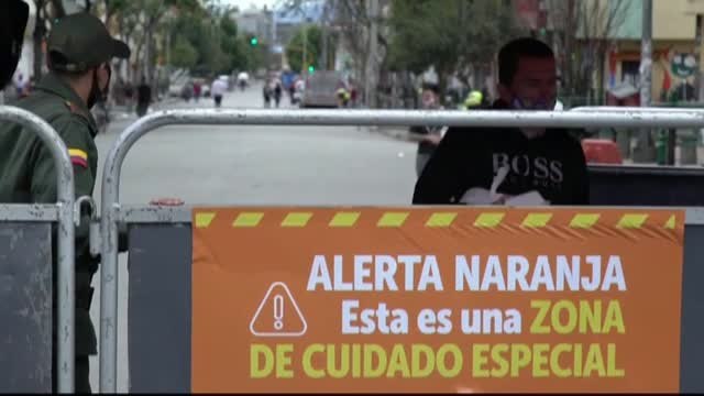 Toque de queda en Colombia para frenar los contagios