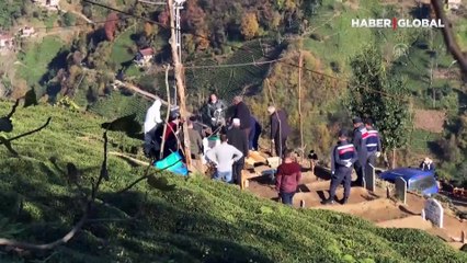 Rize'den çok acı görüntü... Aynı aileden 5 kişi 1 ay içinde koronavirüsten öldü!
