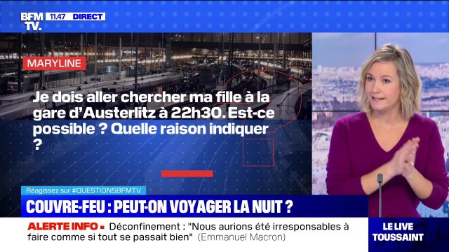Déplacements, lieux de culte, attestations, livraisons: qu'est-ce qui va changer avec le couvre-feu ? BFMTV répond à vos questions