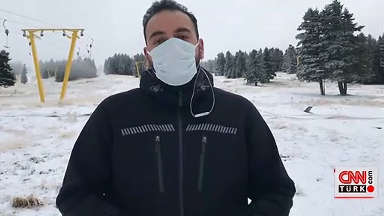Uludağ'da kar sevinci | Video