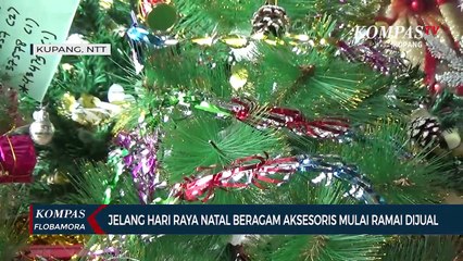 Jelang Hari Raya Natal Beragam Aksesoris Mulai Ramai Dijual