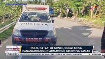 Pulis, patay; detainee, sugatan sa pananambang ng armadong grupo sa Samar