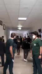 Tekirdağ'da sağlık çalışanlarına saldırı kameralara yansıdı!