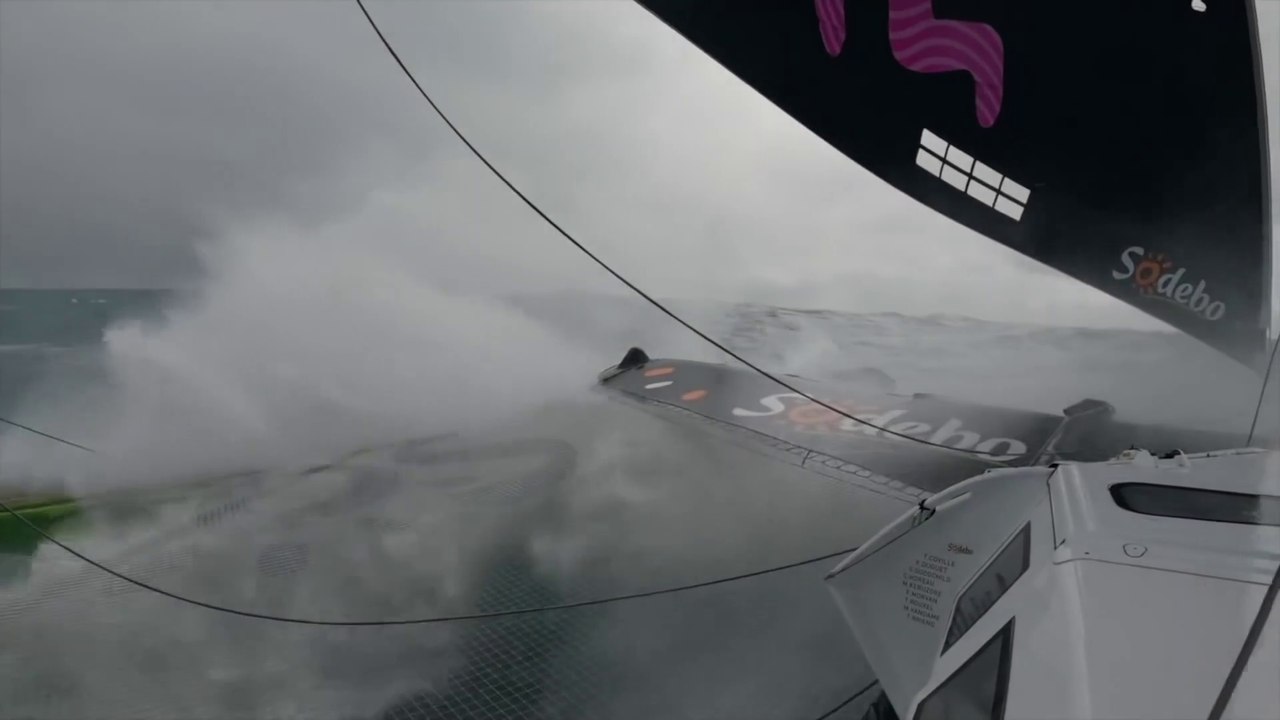 Sodebovoile  2020 : Trophée Jules Verne - [ONBOARD 9 décembre ] Conditions musclées dans l'Océan Indien