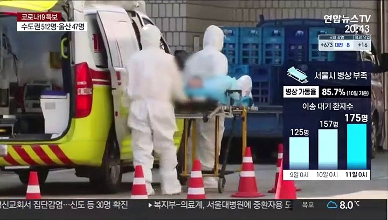 중환자 병상 부족 심화…"환자 발생 속도 못 따라가"
