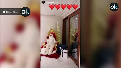 Así se vive la Navidad en casa de Cristiano Ronaldo y Georgina Rodríguez