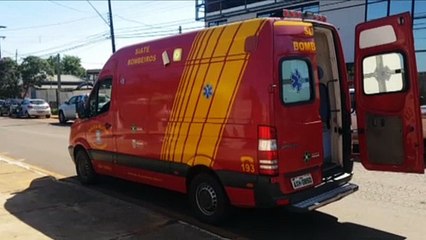Homem de 54 anos é socorrido no Bairro Santo Onofre, após sofrer queda