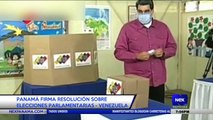Panamá firma resolución sobre elecciones parlamentarias en Venezuela  - Nex Noticias