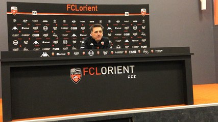 Christophe Pelissier, entraîneur du FC Lorient