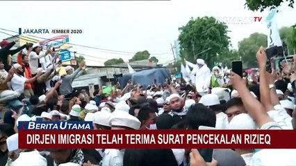Dirjen Imigrasi Terima Surat Pencekalan Rizieq Shihab