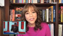 Rosie Perez Recalls a Scene-Saving Ad-lib from the Late, Great Alex Trebek on the Set of ‘White Men Can’t Jump’ and Whether She’d Ever Want to Fill His Shoes as Host