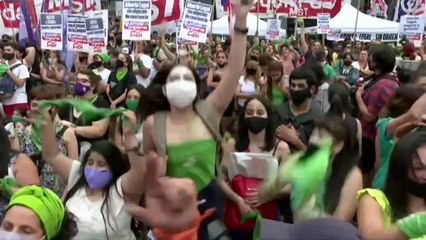 Diputados legalizan el aborto en Argentina, pero aún debe aprobarse en el Senado