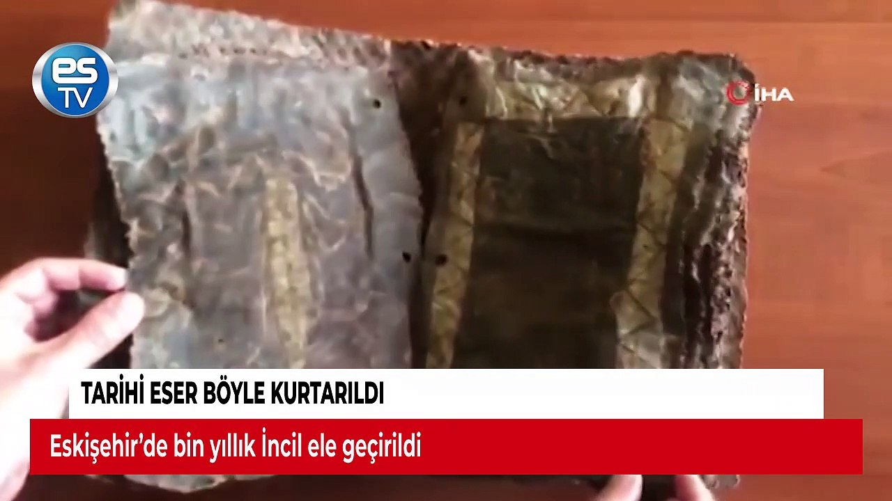 Tarihi eser böyle kurtarıldı