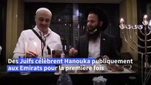 Des Juifs célèbrent Hanouka pour la 1ère fois publiquement à Dubaï