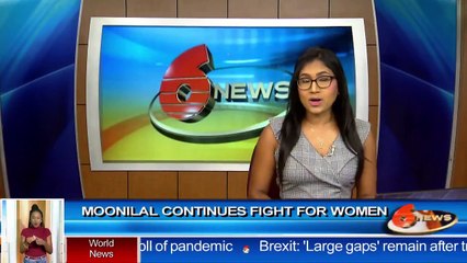 Dr. Moonilal continues to fight for women