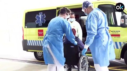 Una mujer de 63 años, primera paciente del Hospital Enfermera Isabel Zendal