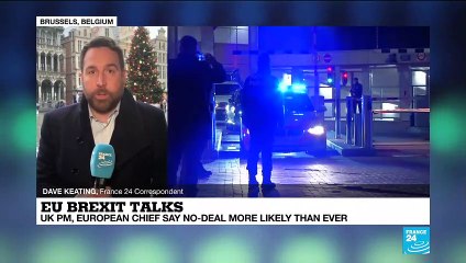 Brexit hopes dim as Johnson says failure 'very likely'