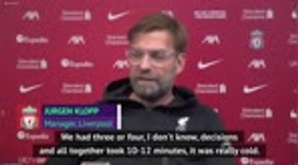 Klopp blasts VAR: taking away from the game we loved