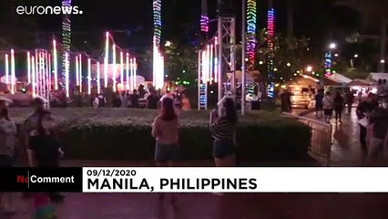 Filipinos head to Christmas parks for festive cheer amid the pandemic