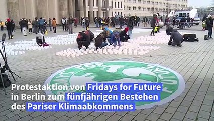 Fridays for Future fordert Einhaltung der Ziele des Pariser Klimabkommens
