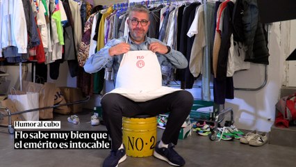 Flo sabe muy bien que el emérito es intocable