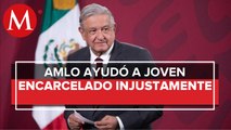 AMLO anuncia liberación de hijo de periodista que pidió ayuda en La Mañanera