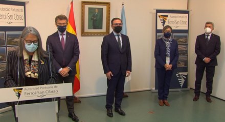 Feijoó asiste a la toma de posesión de Martín Fernández Prado