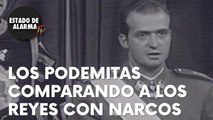 Los PODEMITAS  equiparan a la FAMILIA REAL con PABLO ESCOBAR mientras aplauden el RÉGIMEN CRIMINAL de MADURO... ¡ASCO!