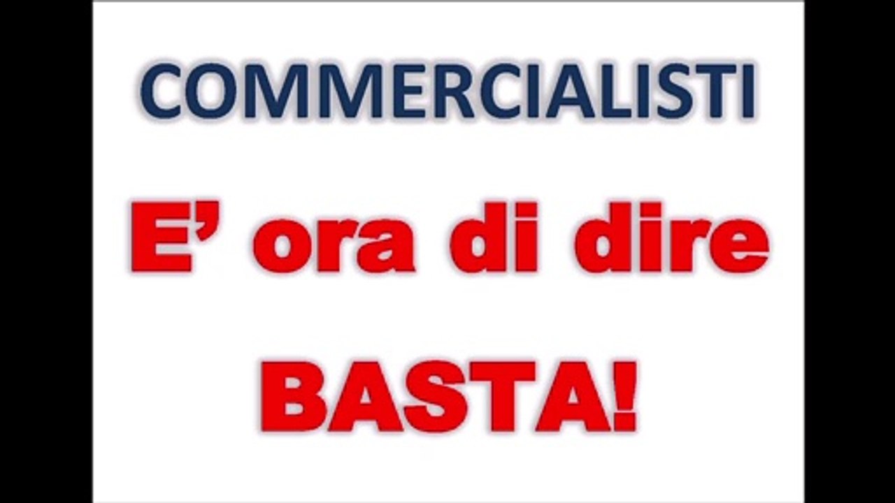 Spot "E' ORA DI DIRE BASTA"