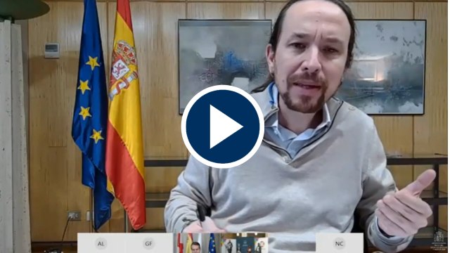 Iglesias llama a convertir la Agenda 2030 en políticas de Estado