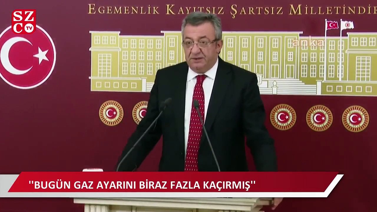 CHP’li Altay'dan Erdoğan’a yanıt: Bugün gaz ayarını biraz fazla kaçırmış