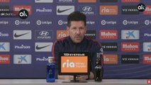 Simeone sobre el derbi: “Será un partido muy bonito con futbolistas fantásticos en los dos equipos”