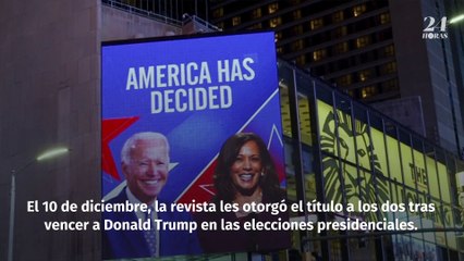 Joe Biden y Kamala Harris son nombrados "Persona del Año" por la revista Time