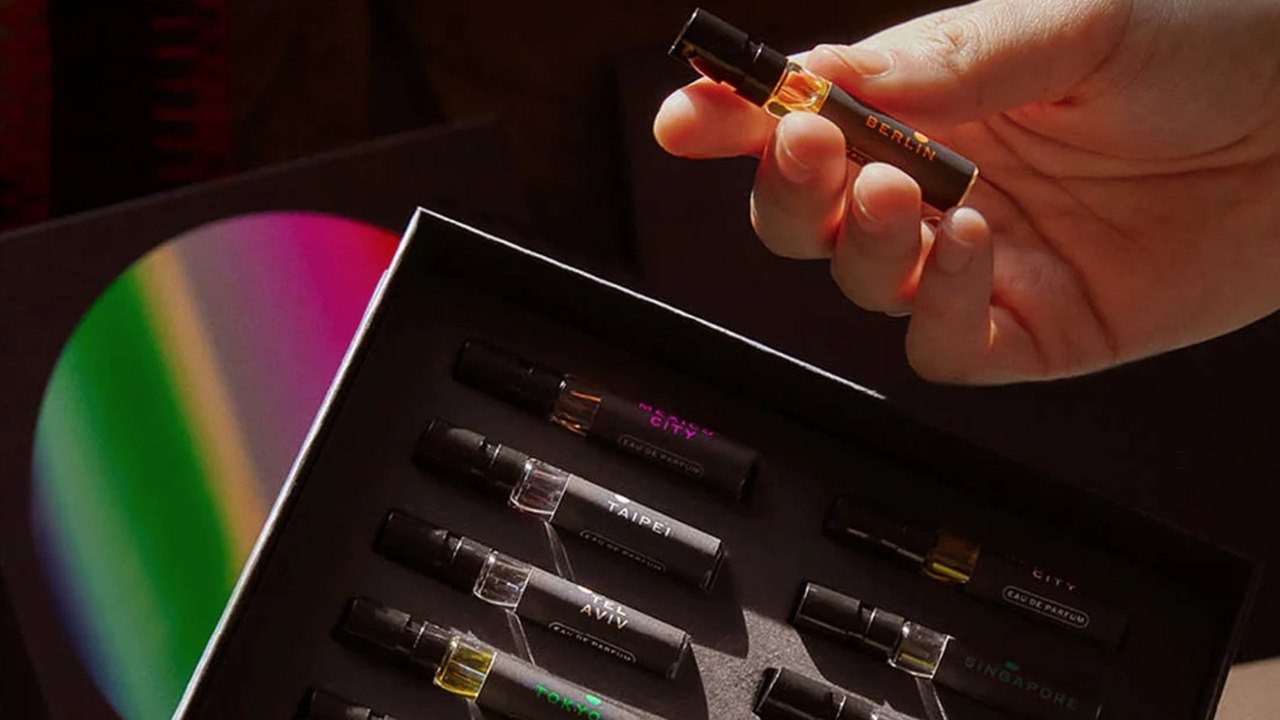 This Wanderlust-Inducing Gift Set Pairs a Coffee Table Book With Destination-Inspired Frag