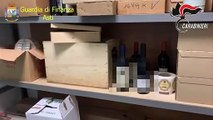 Barbera d'Asti e sciroppi per bottiglie di vino taroccate 5 arresti (11.12.20)