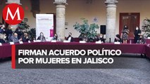 Partidos firman compromiso para impulsar a mujeres en el poder