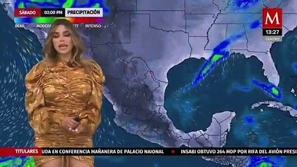 El clima para hoy 11 de diciembre, Pamela Longoria