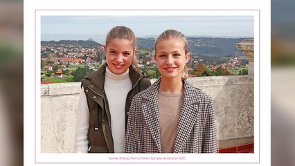 Los Reyes felicitan la Navidad con una instantánea de sus hijas en Asturias