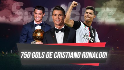 CRISTIANO RONALDO ATINGE 750 GOLS EM SUA CARREIRA!