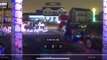 Guy Steals Mechanical Santa Claus From Christmas Lights Decoration