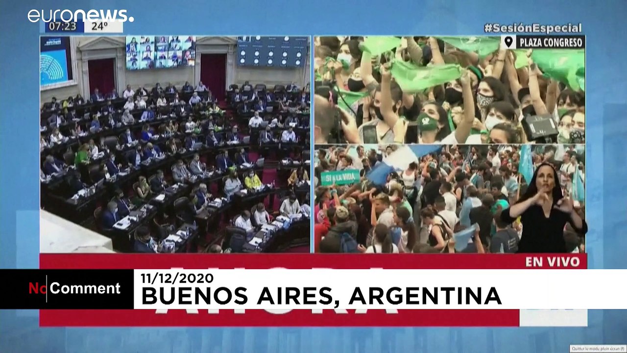 Argentine : feu vert des députés pour légaliser l'avortement