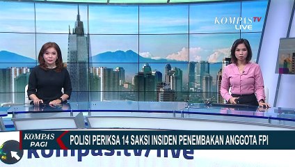 Polisi Periksa 14 Saksi Insiden Penembakan Anggota FPI