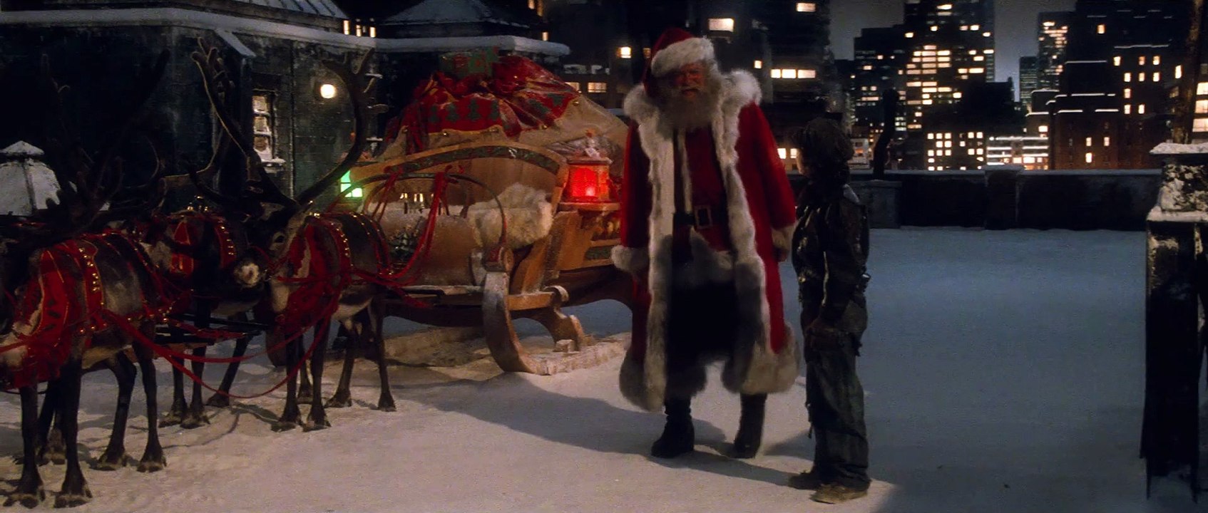 SANTA CLAUS THE MOVIE (1985) - Clip - A Trip Across New York City