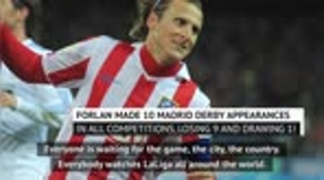 Forlan remembers ‘special’ Madrid derby atmosphere