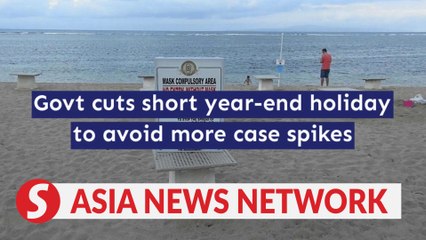 Jakarta Post | Govt cuts short yearend holiday to prevent Covid-19 spikes