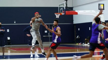 Russell Westbrook joins Wizards at training camp
