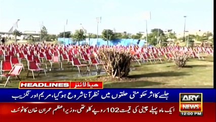 ARY NEWS HEADLINES | 12 PM | 12th DECEMBER 2020